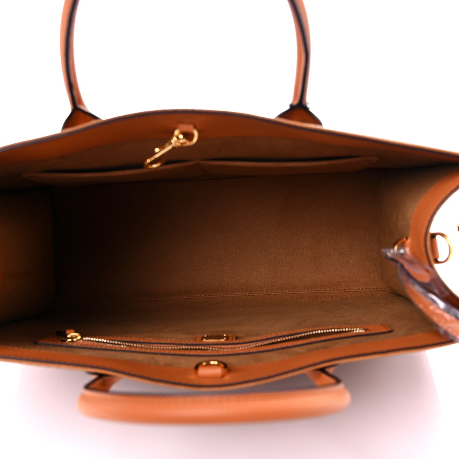 MCM Visetos Large Munich Tote Cognac 6 of 9
