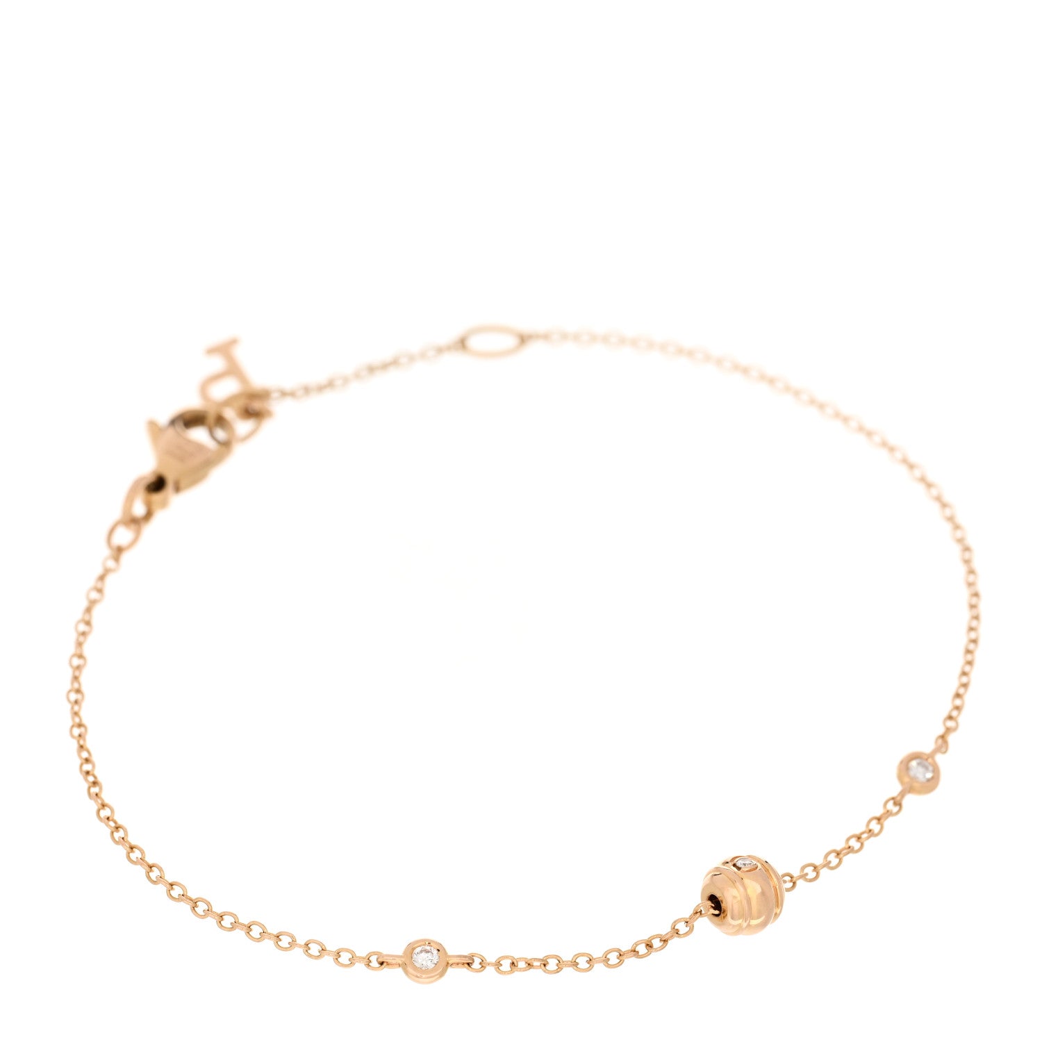 Piaget 18K Rose Gold Diamond Possession Bracelet 1 of 3