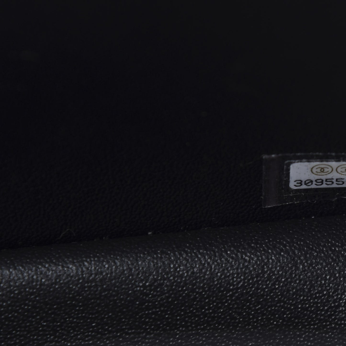 Lambskin Quilted Mini Rectangular Flap Black