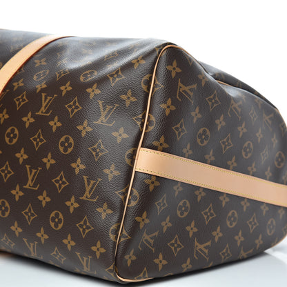 Louis Vuitton Monogram Keepall Bandouliere 55 8 of 8