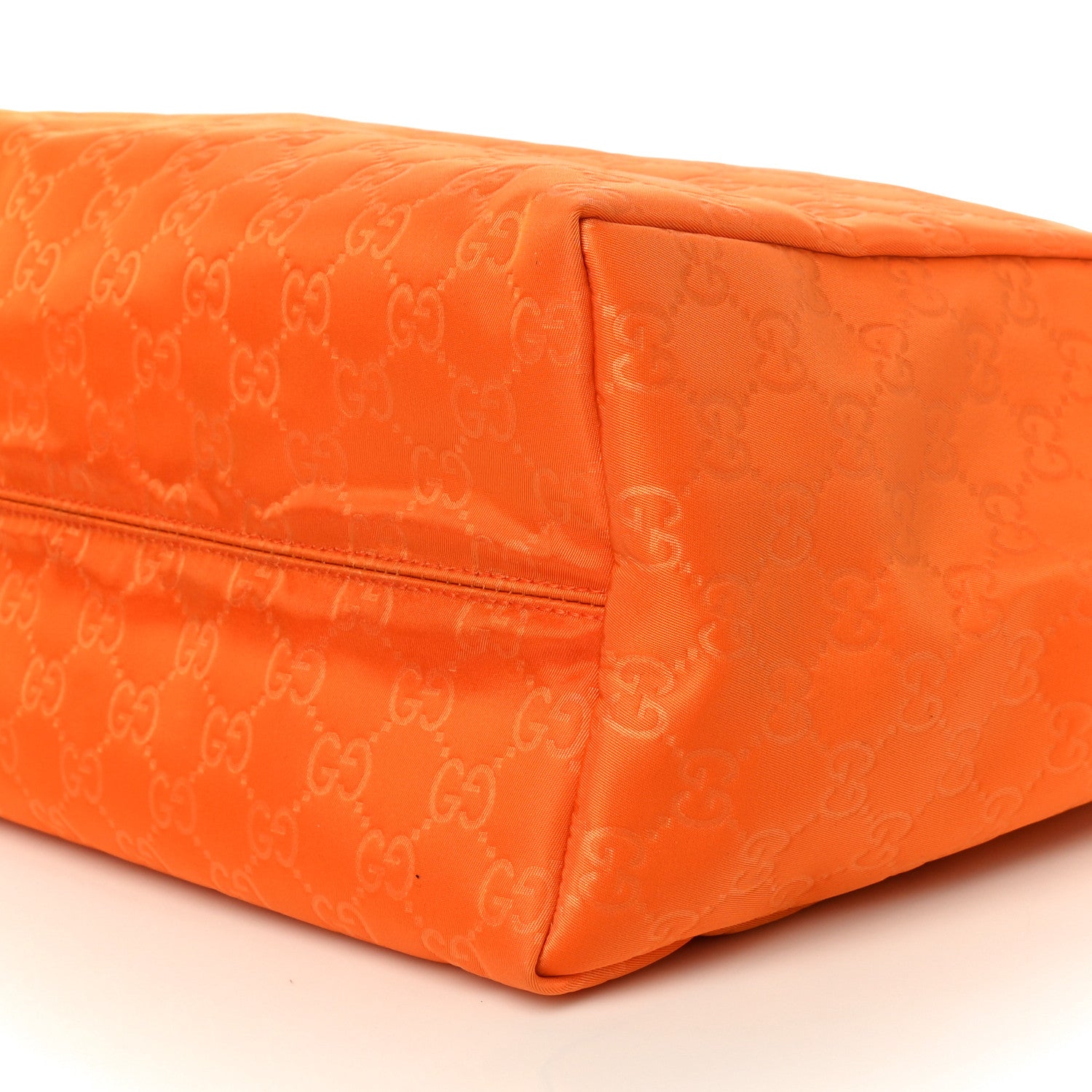 Gucci Nylon Monogram Medium Tote Orange 11 of 17