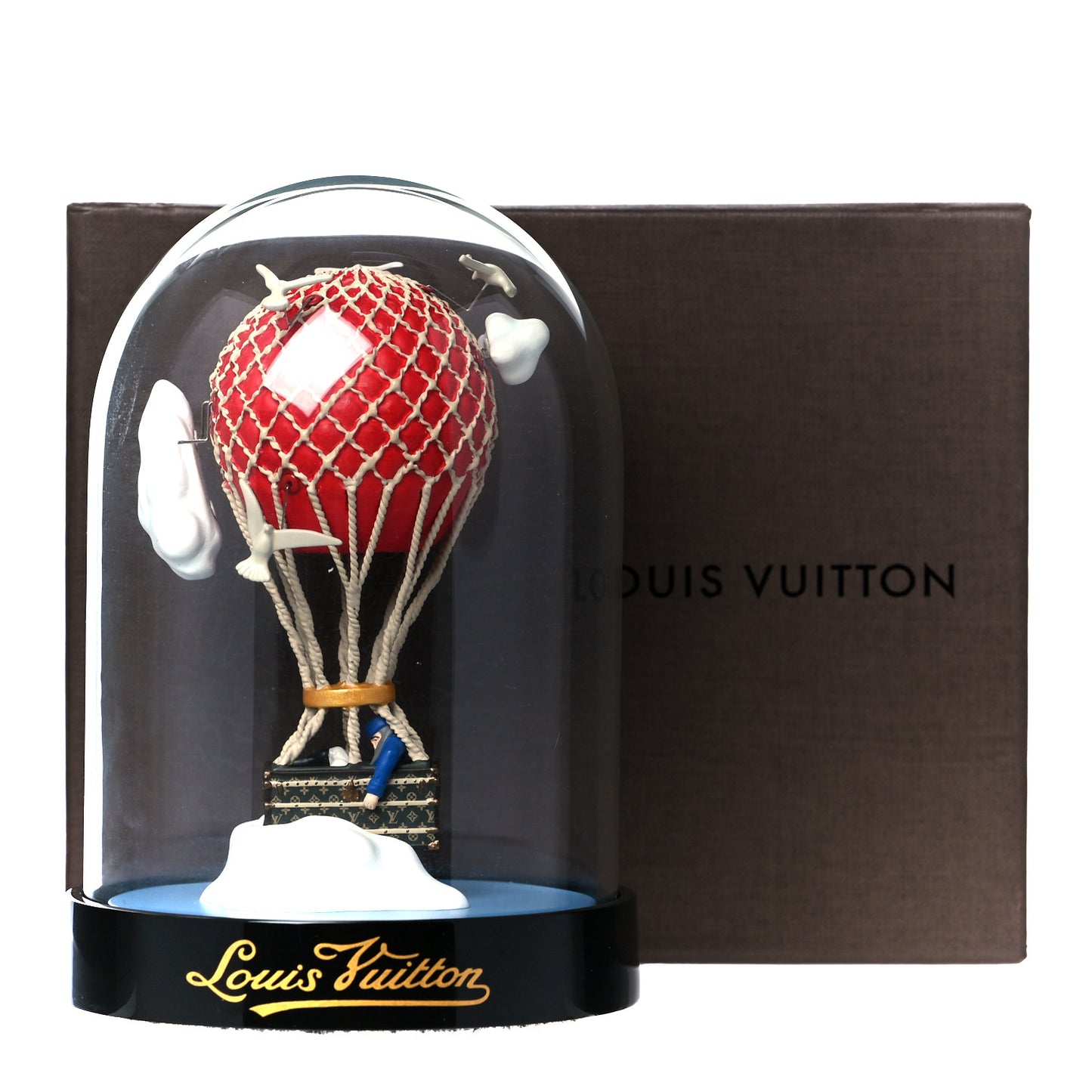 Hot Air Balloon Snow Globe