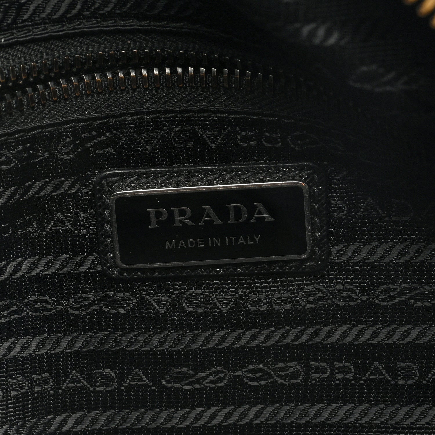 Prada Re-Nylon Saffiano Belt Bag Black 6 of 8