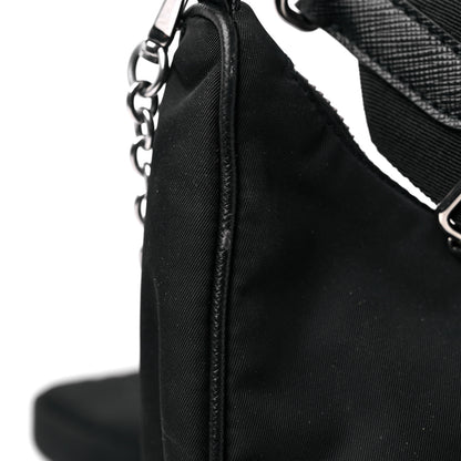 Prada Nylon Re-Edition 2005 Shoulder Bag Black 15 of 18