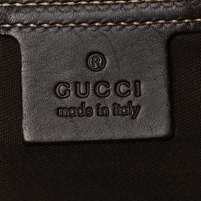 Gucci GG Supreme Monogram Belt Bag Dark Brown 6 of 10