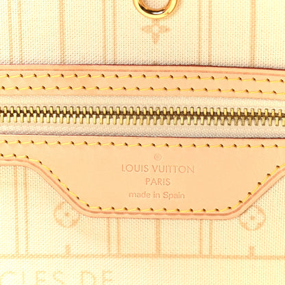 Louis Vuitton Damier Azur Neverfull MM 6 of 9