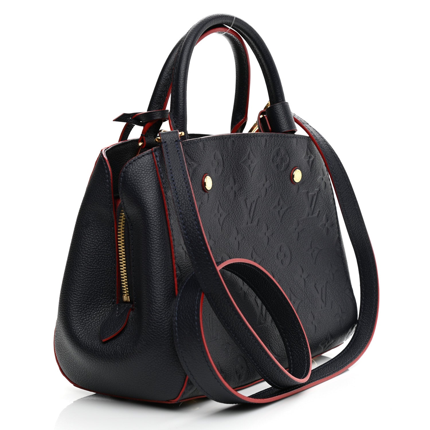 Louis Vuitton Empreinte Montaigne BB Marine Rouge 3 of 7