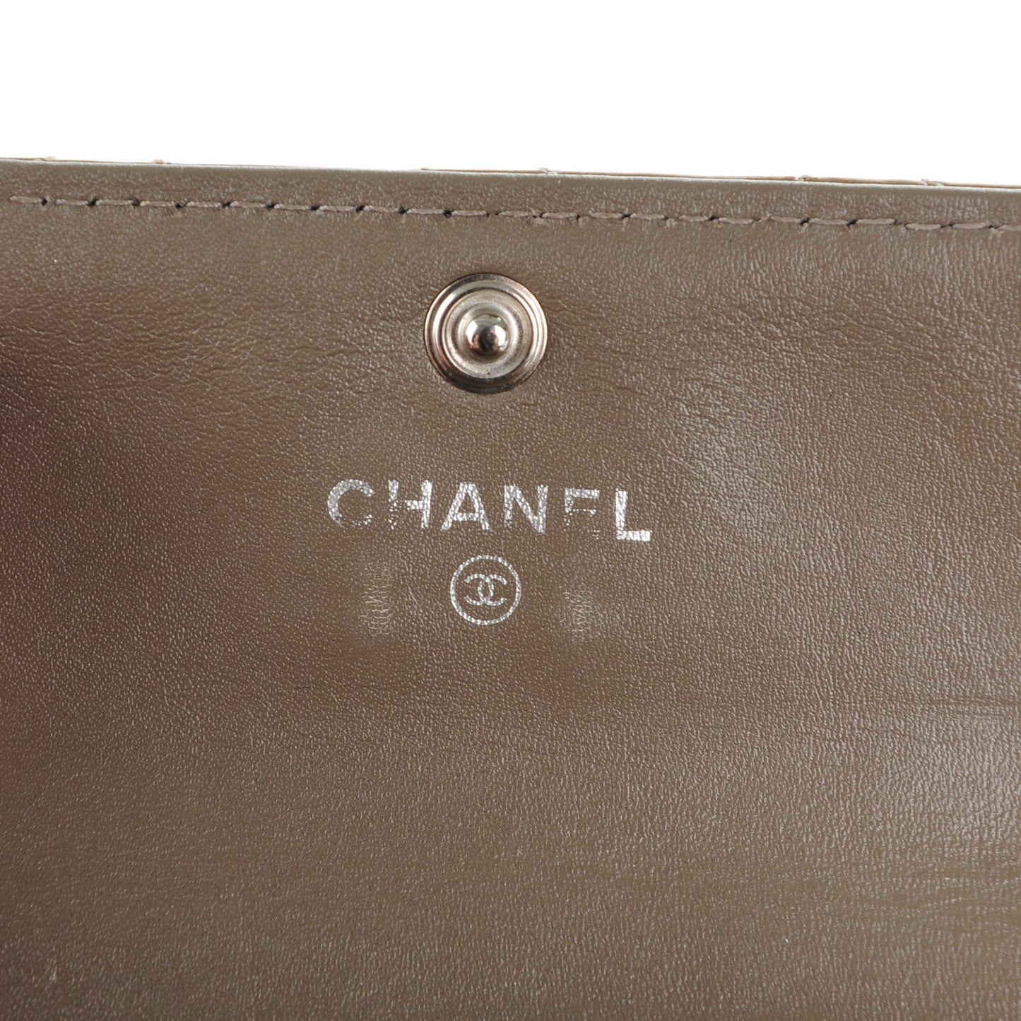 Patent Brilliant Card Holder Bronze