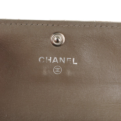 Chanel Patent Brilliant Card Holder Bronze 6 of 8