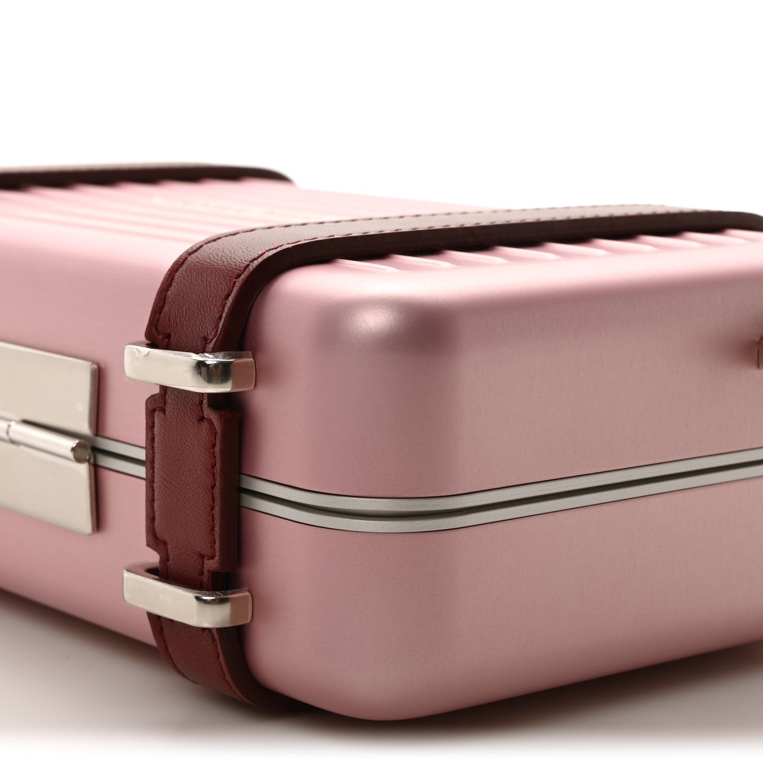 Christian Dior X RIMOWA Aluminum Personal Clutch On Strap Rose 10 of 11