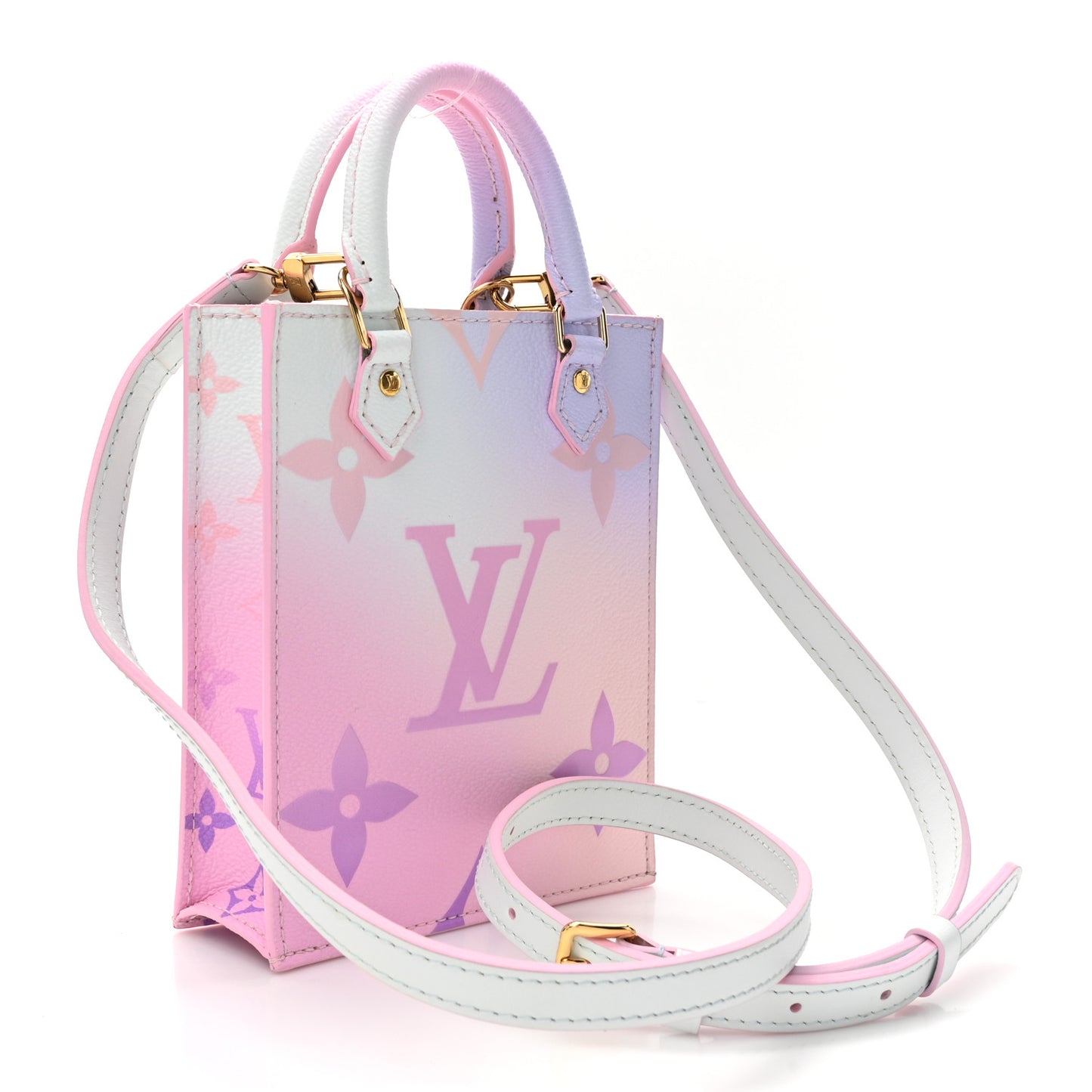 Monogram Giant Spring In The City Petit Sac Plat Sunrise Pastel