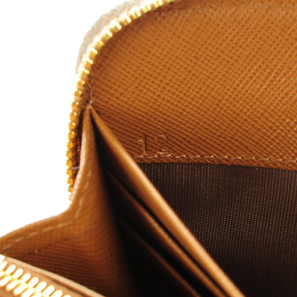 Prada Saffiano Bi-Color Metal Zip Around Wallet Talco Caramel 7 of 9