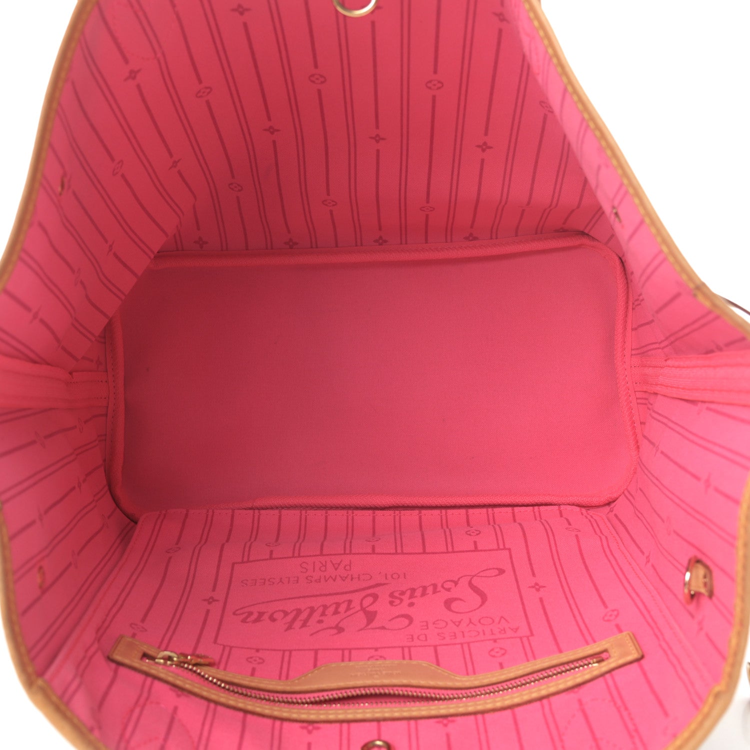 Louis Vuitton Monogram Roses Neverfull MM 5 of 12