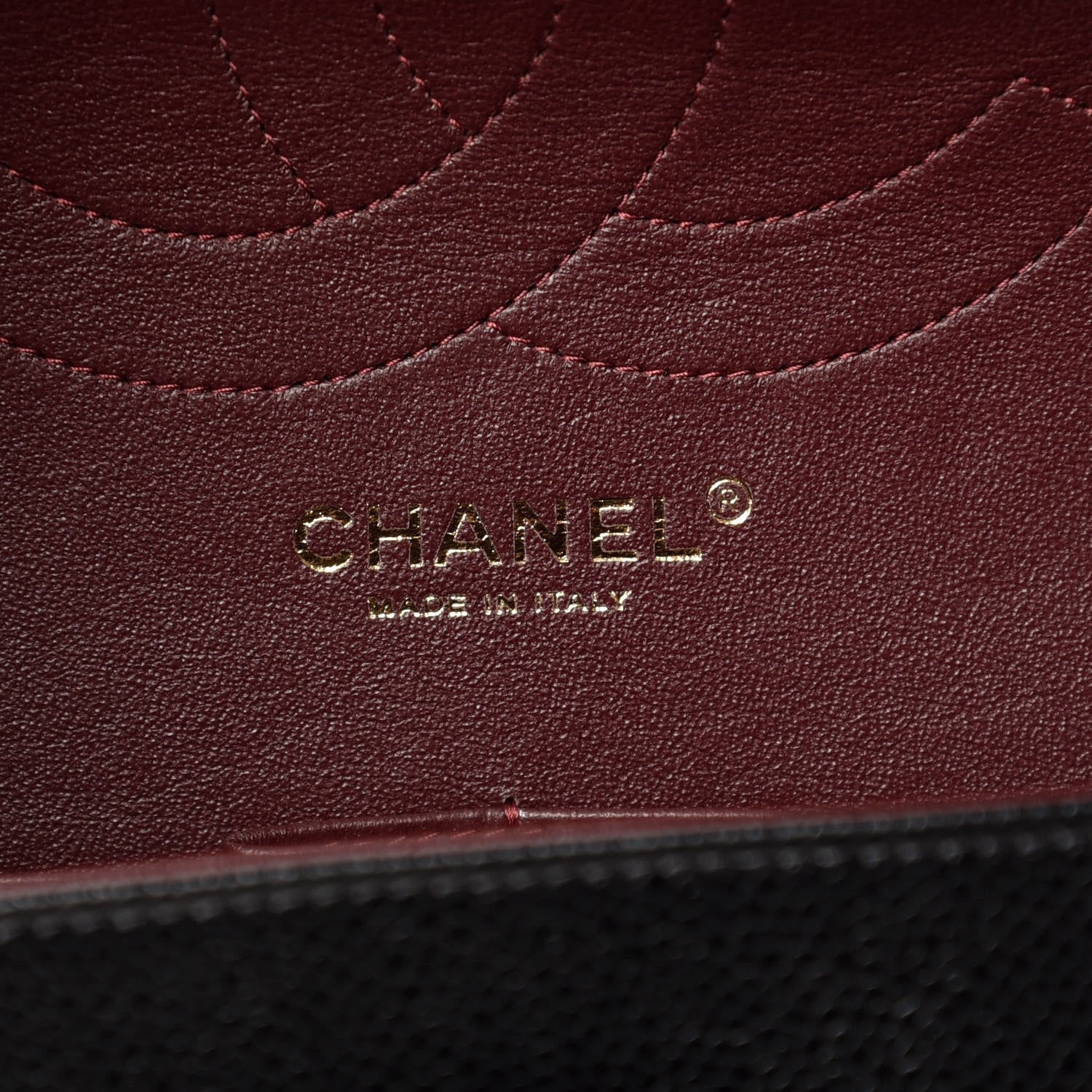 Chanel Caviar Quilted Jumbo Double Flap Black 6 of 10