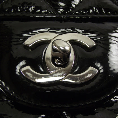 Chanel Distressed Patent Jumbo Flap Black 12 of 12