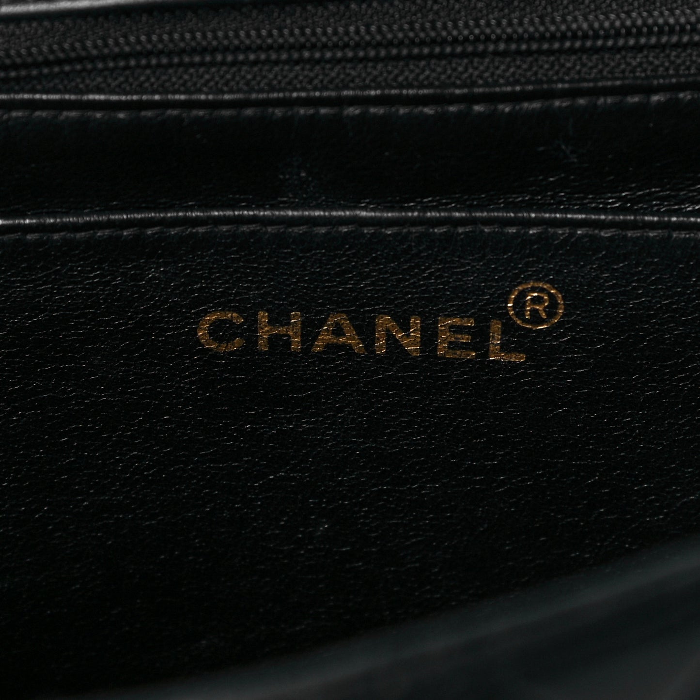Lambskin Quilted Jumbo Single Flap Black