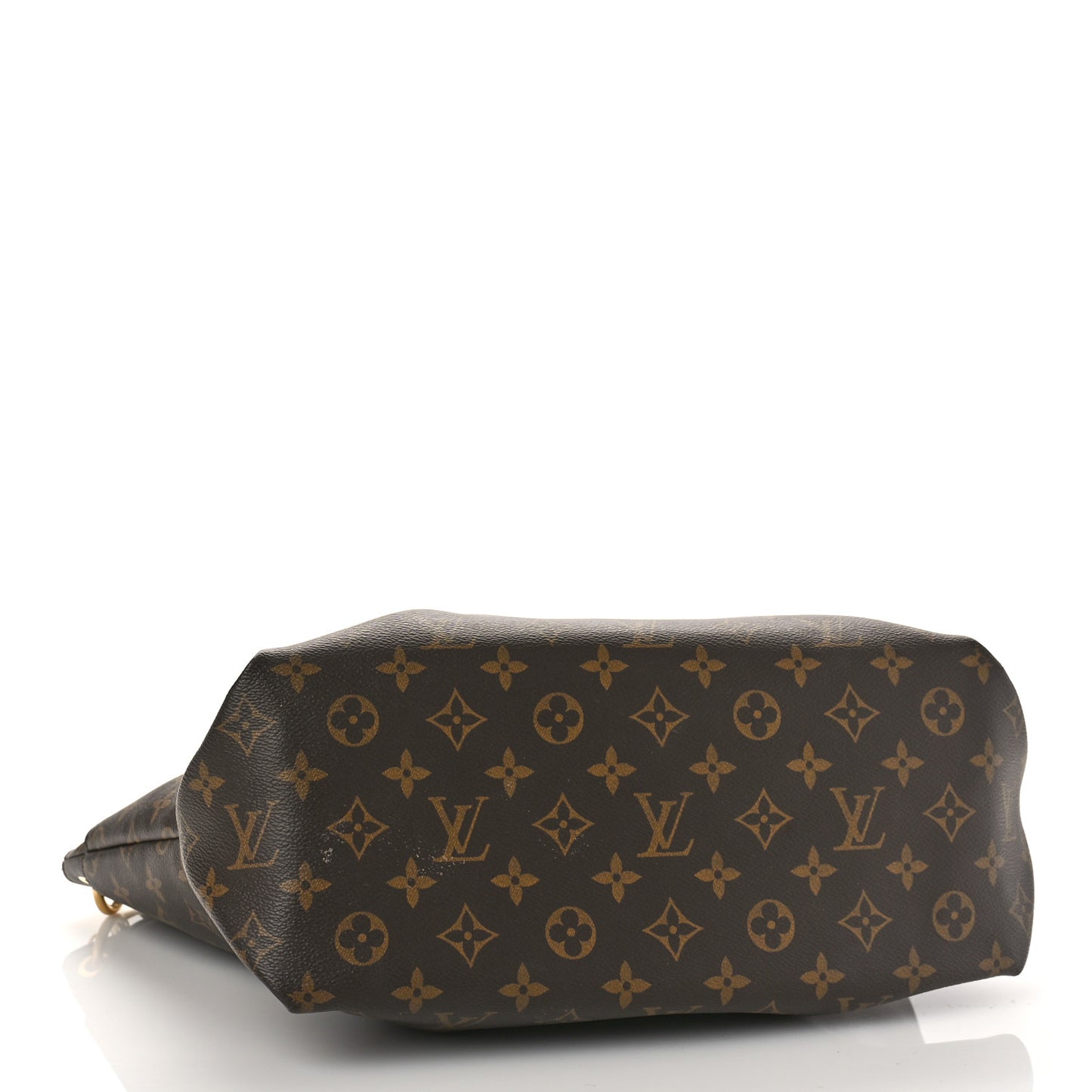 Monogram Flower Zipped Tote MM Black