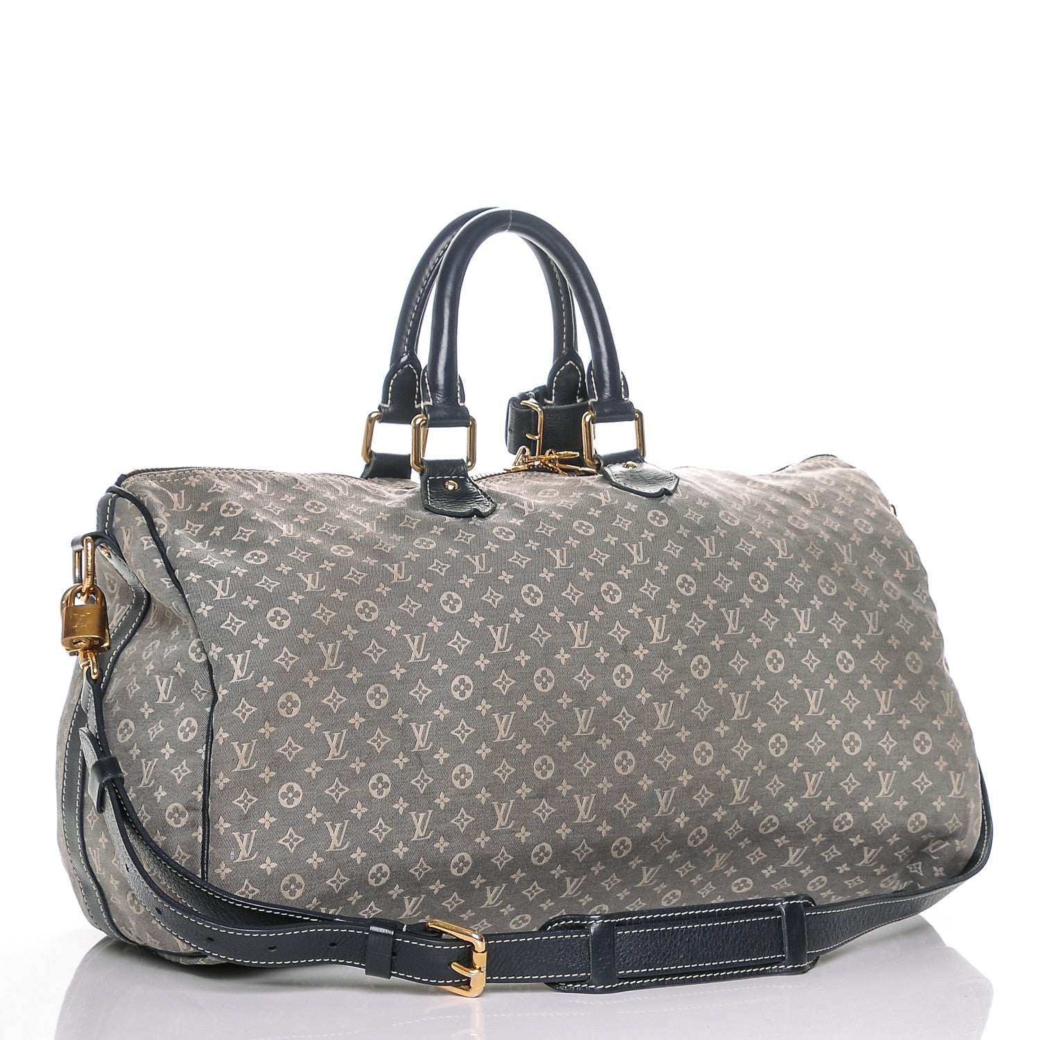 Louis Vuitton Monogram Idylle Speedy Voyage Bandouliere 45 Gris 3 of 6