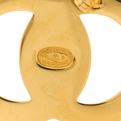 Chanel Metal CC Turn Lock Brooch Gold 4 of 4