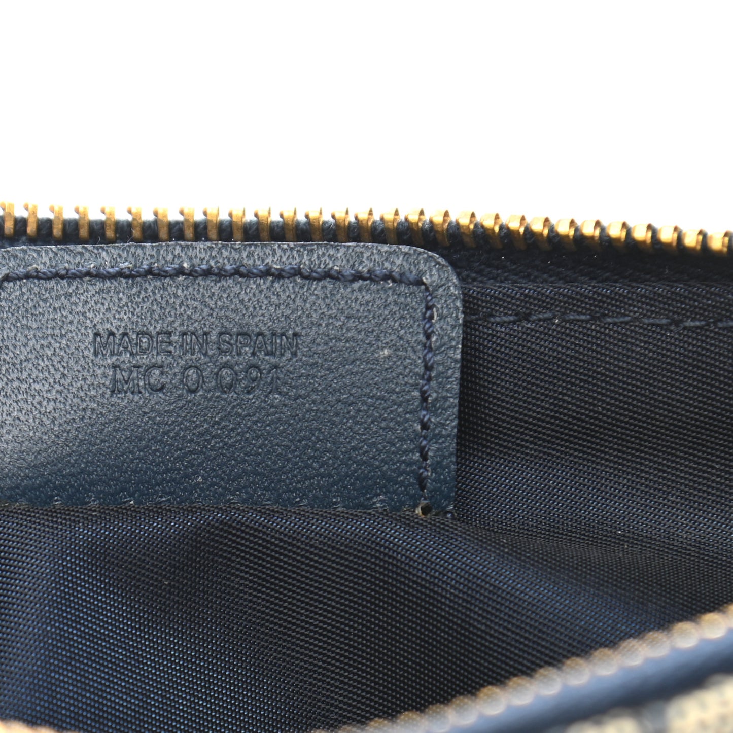 Monogram Mini Saddle Pochette Navy
