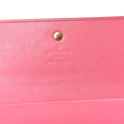 Louis Vuitton Vernis Porte Tresor International Wallet Framboise 6 of 8