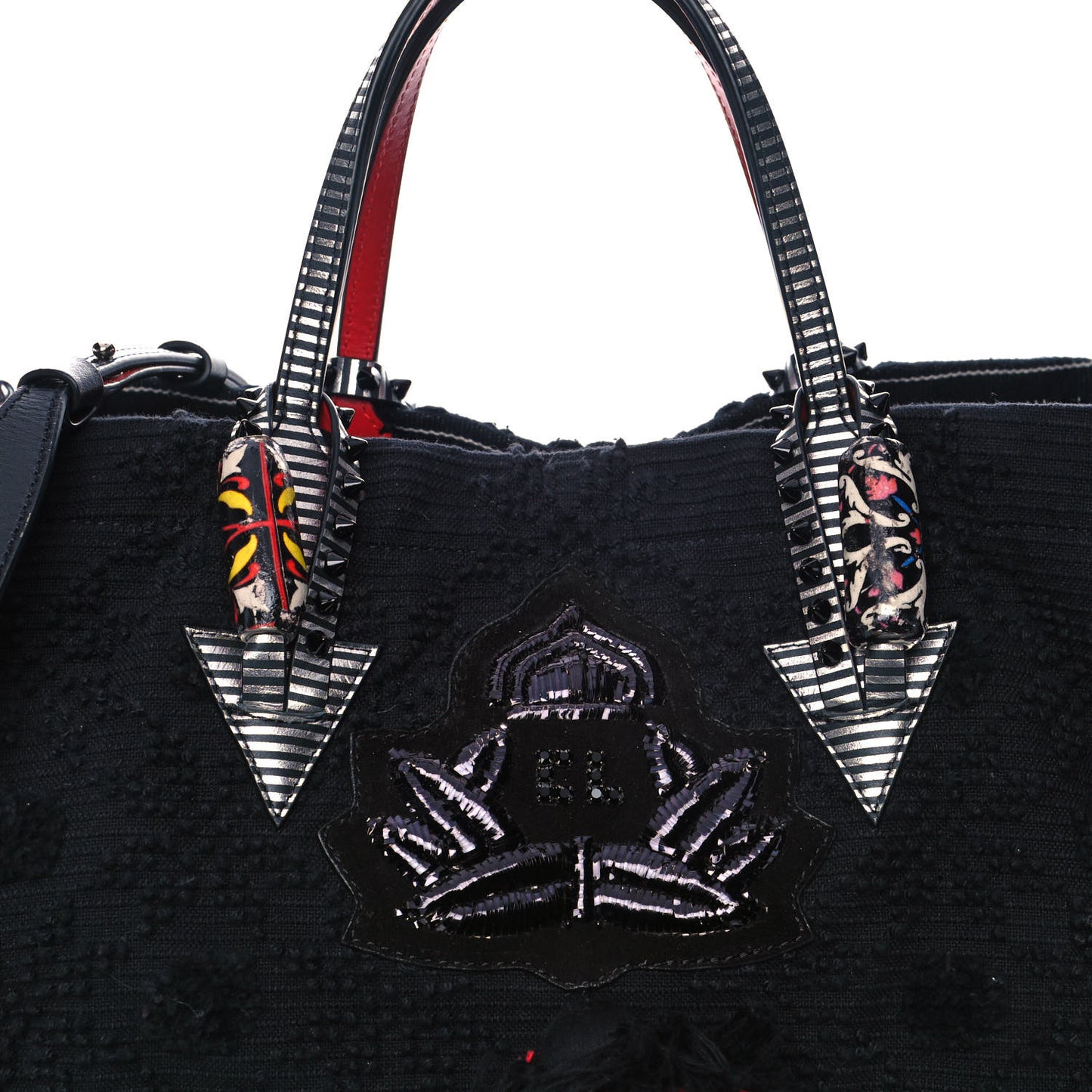 Cotton Embroidered Portugaba Black