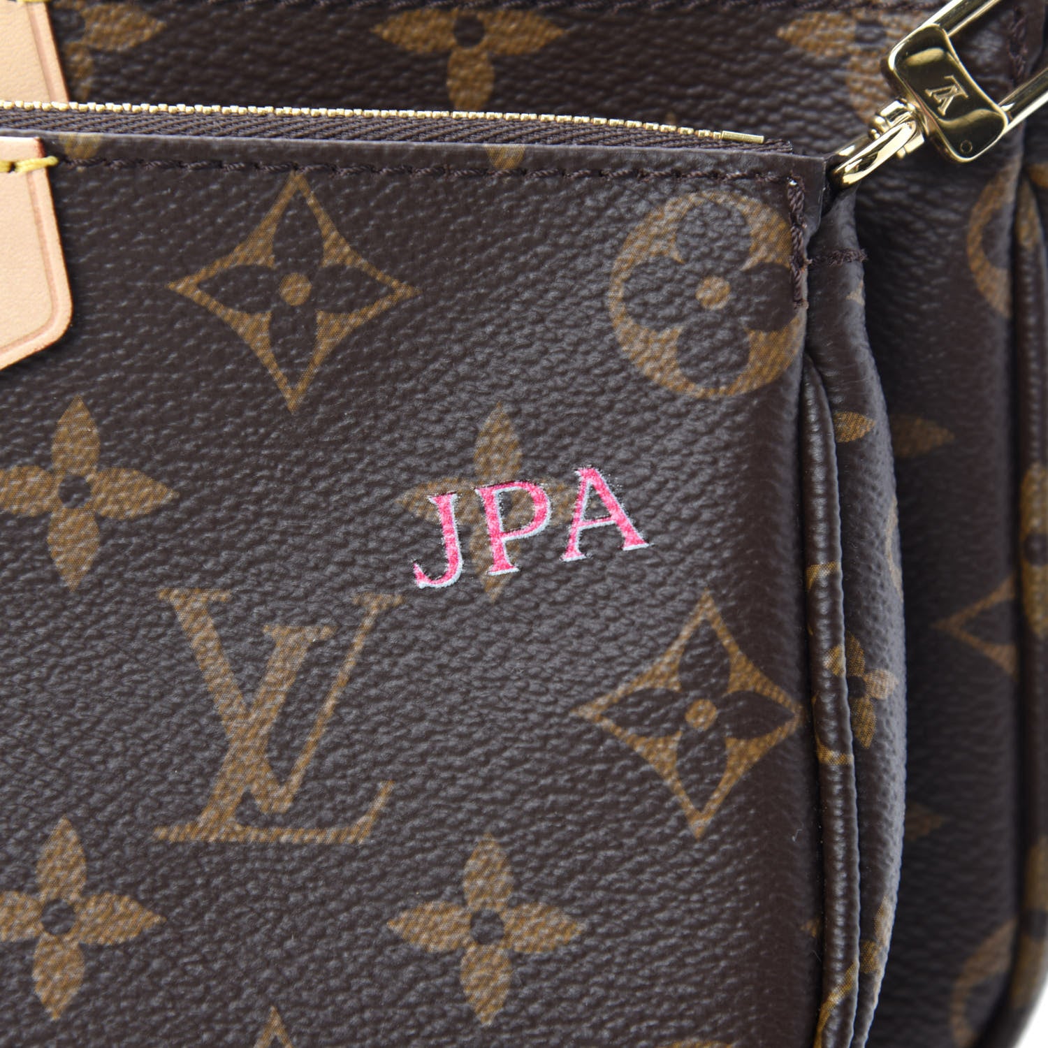 Louis Vuitton Monogram Multi Pochette Accessories Rose Clair 12 of 13