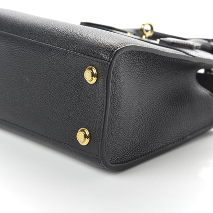 Louis Vuitton Calfskin City Steamer Mini Black 7 of 9