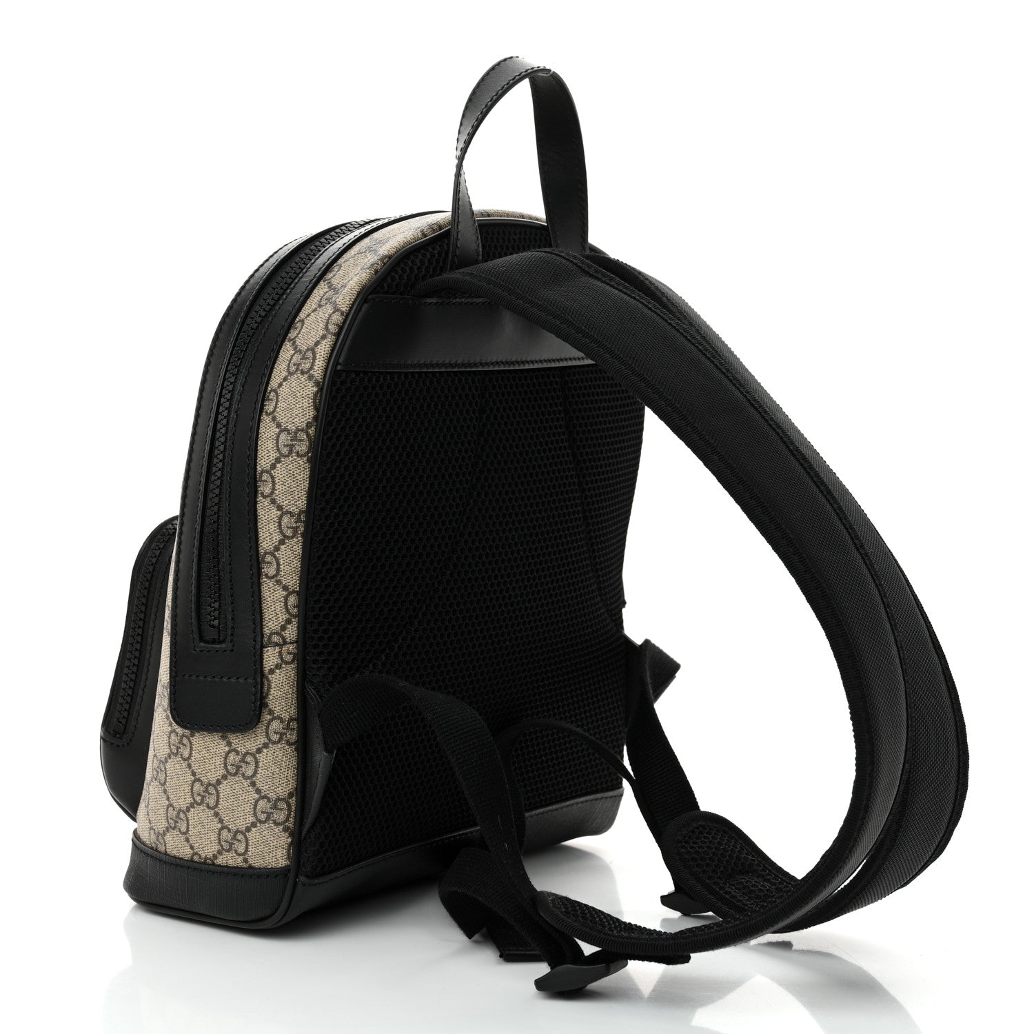 Gucci GG Supreme Monogram Small Eden Day Backpack Black 3 of 10