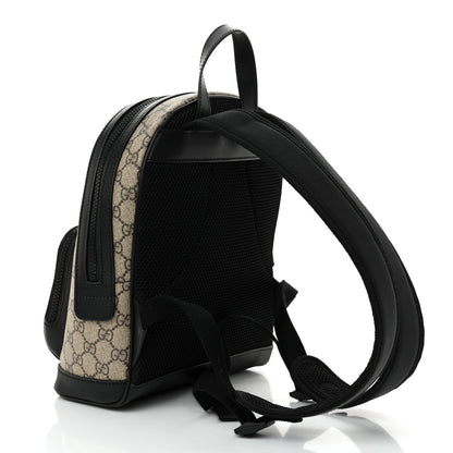 Gucci GG Supreme Monogram Small Eden Day Backpack Black 3 of 10