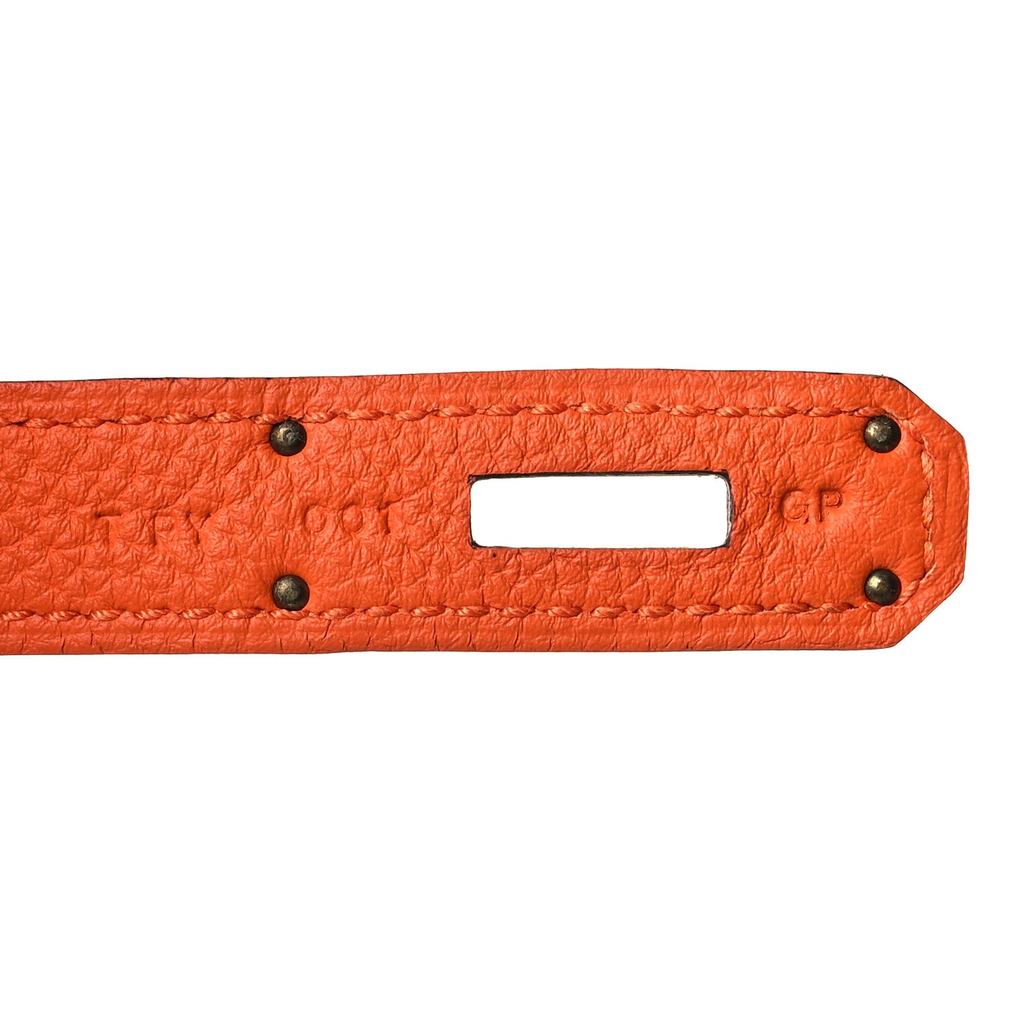 Hermes Togo Birkin 30 Orange 6 of 10