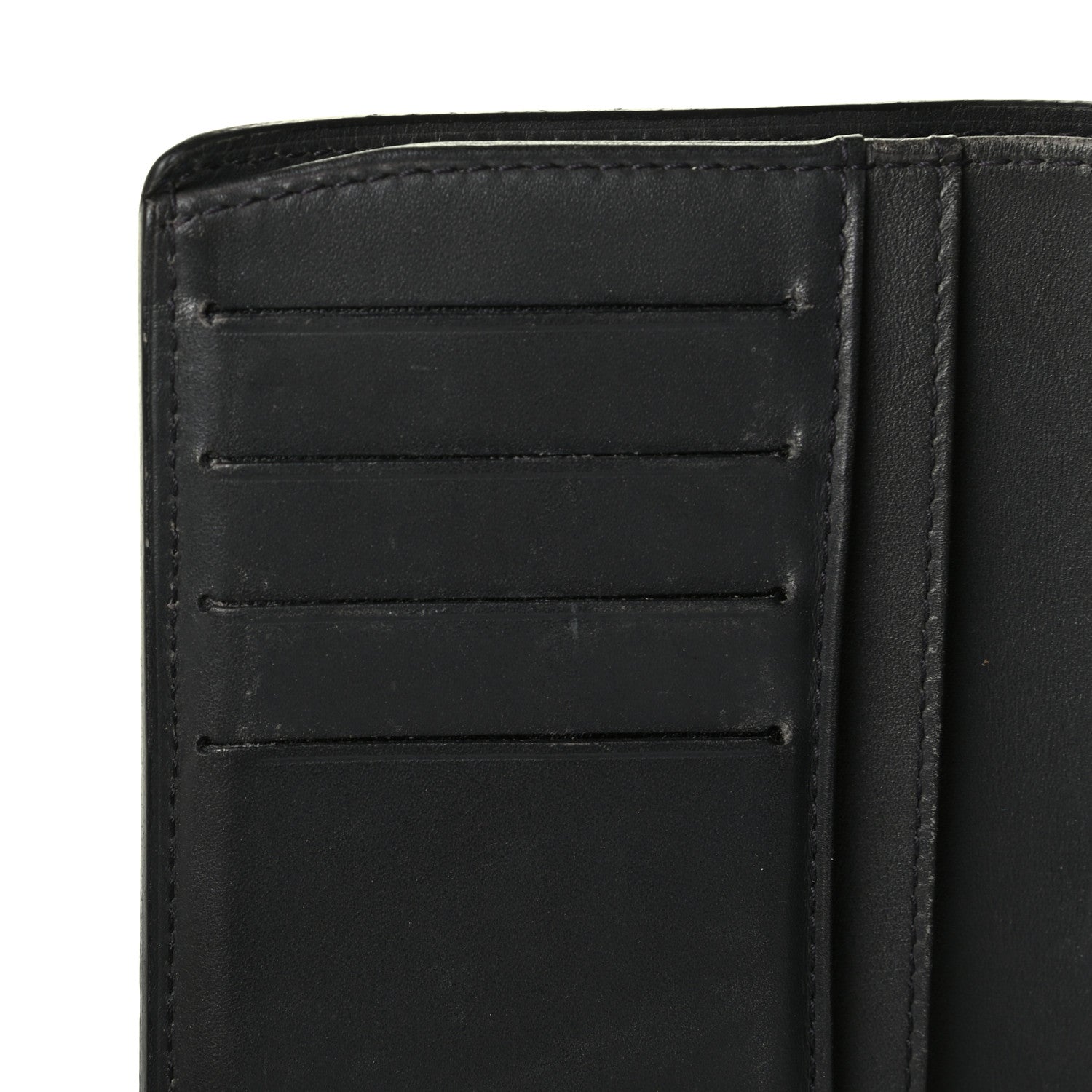 Louis Vuitton Mat Monogram French Purse Wallet Black 8 of 8