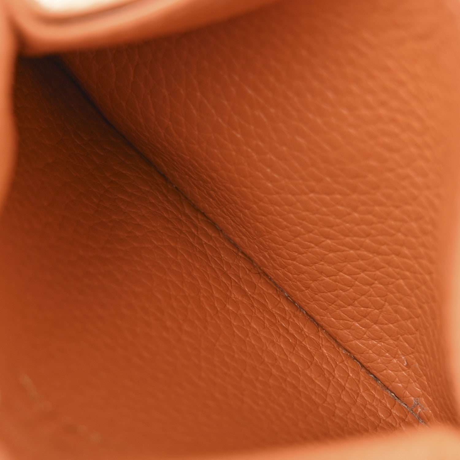 Miu Miu Vitello Phenix Card Holder Papaya 5 of 8