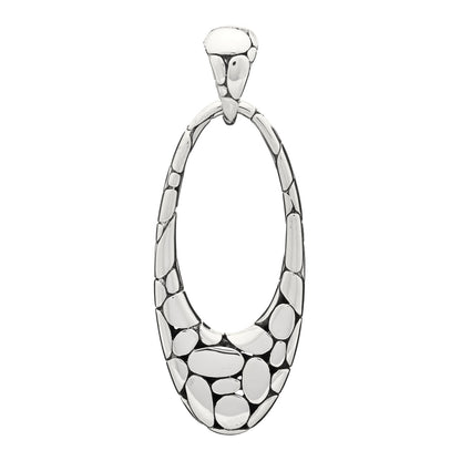 John Hardy Sterling Silver Kali Pebble Pendant 1 of 3