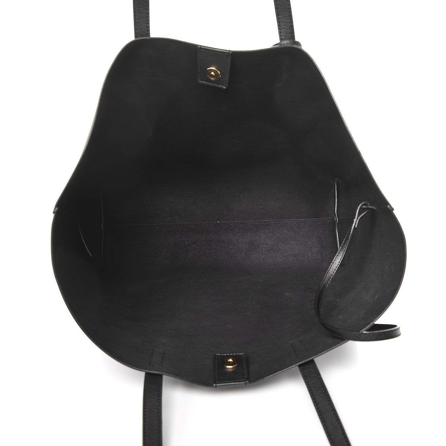 Saint Laurent Calfskin Large Shopping Tote Black 6 of 8
