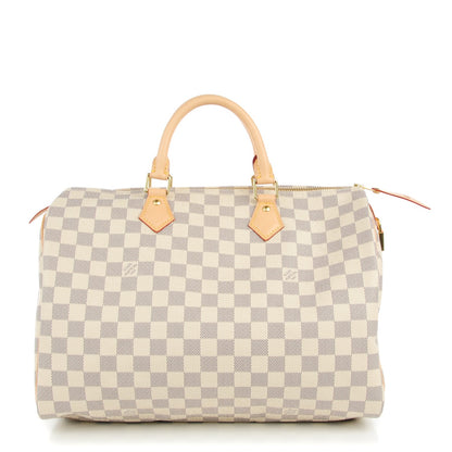 Louis Vuitton Damier Azur Speedy 35 1 of 9