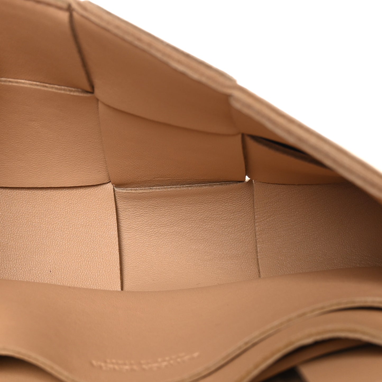 Nappa Maxi Intreccio The Belt Cassette Bag Almond