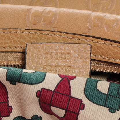 Gucci Guccissima Shoulder Bag Beige 7 of 7