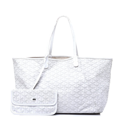 Goyard Goyardine Saint Louis PM White 1 of 9