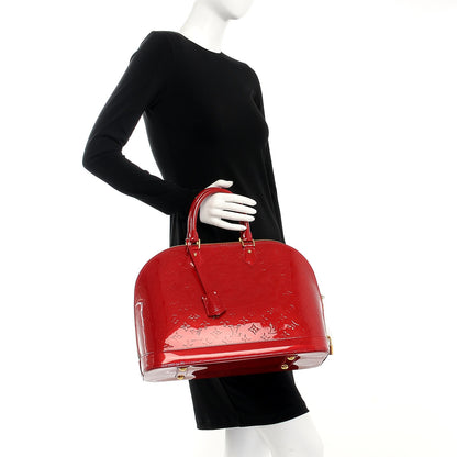 Louis Vuitton Vernis Alma GM Pomme D'Amour 2 of 6