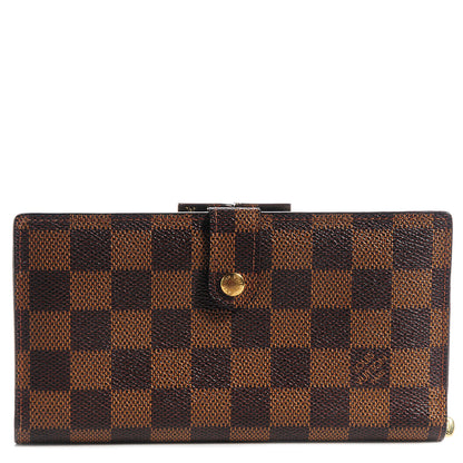 Louis Vuitton Damier Ebene French Purse Wallet 1 of 8