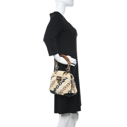Louis Vuitton Velvet Chains Mini Linda Beige 2 of 9