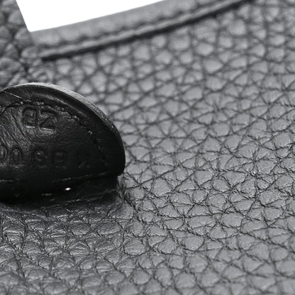 Hermes Taurillon Clemence Evelyne TPM Black 6 of 10