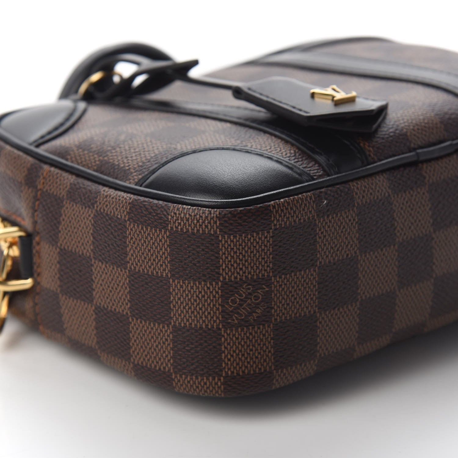 Louis Vuitton Damier Ebene Valisette Souple BB Black 5 of 6
