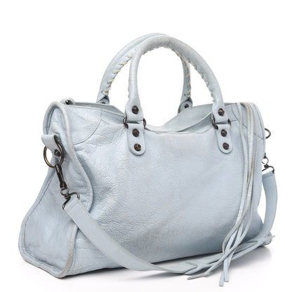 Balenciaga Agneau Classic Hardware City Bleu Dragee 3 of 16