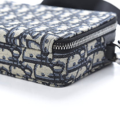 Christian Dior Oblique Pouch Navy Blue 11 of 12