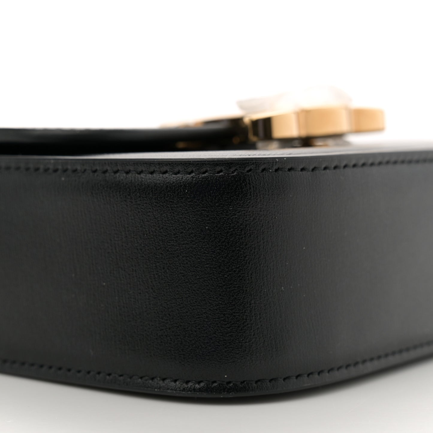 Shiny Calfskin Mini Triomphe Black