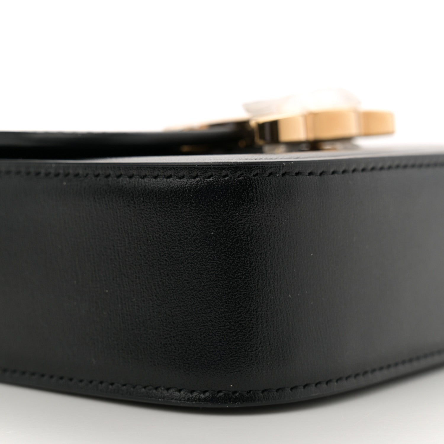 Celine Shiny Calfskin Mini Triomphe Black 9 of 11