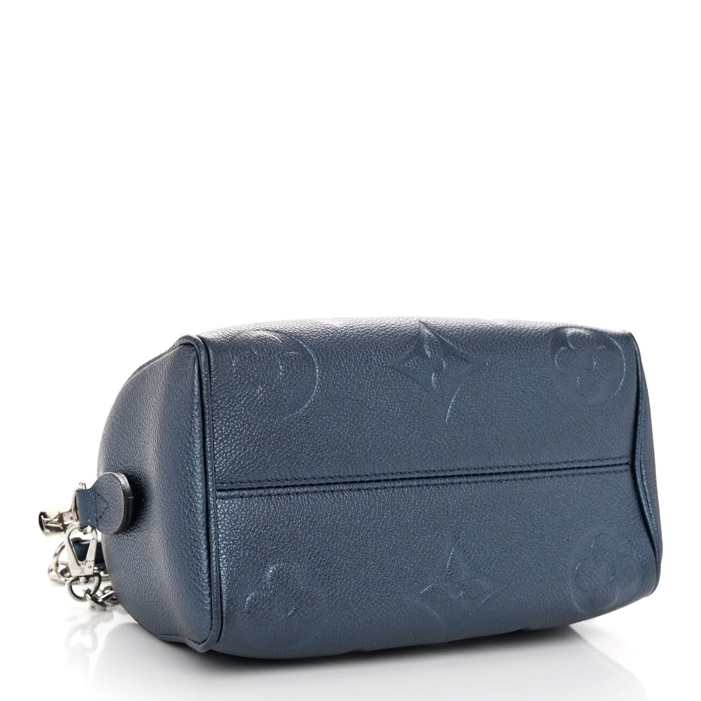 Metallic Empreinte Monogram Giant Speedy Bandouliere 20 Navy Nacre