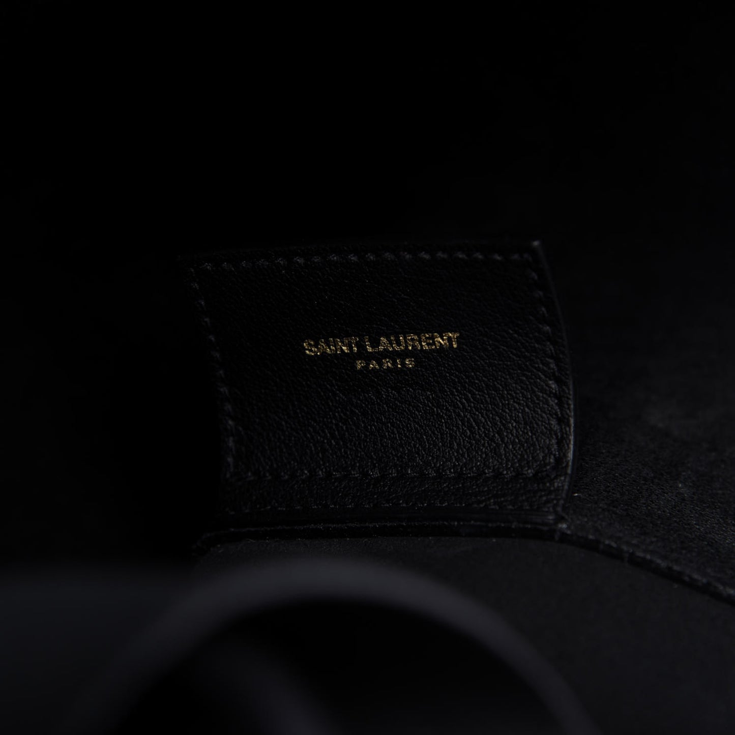 Calfskin Large Shopping Tote Black